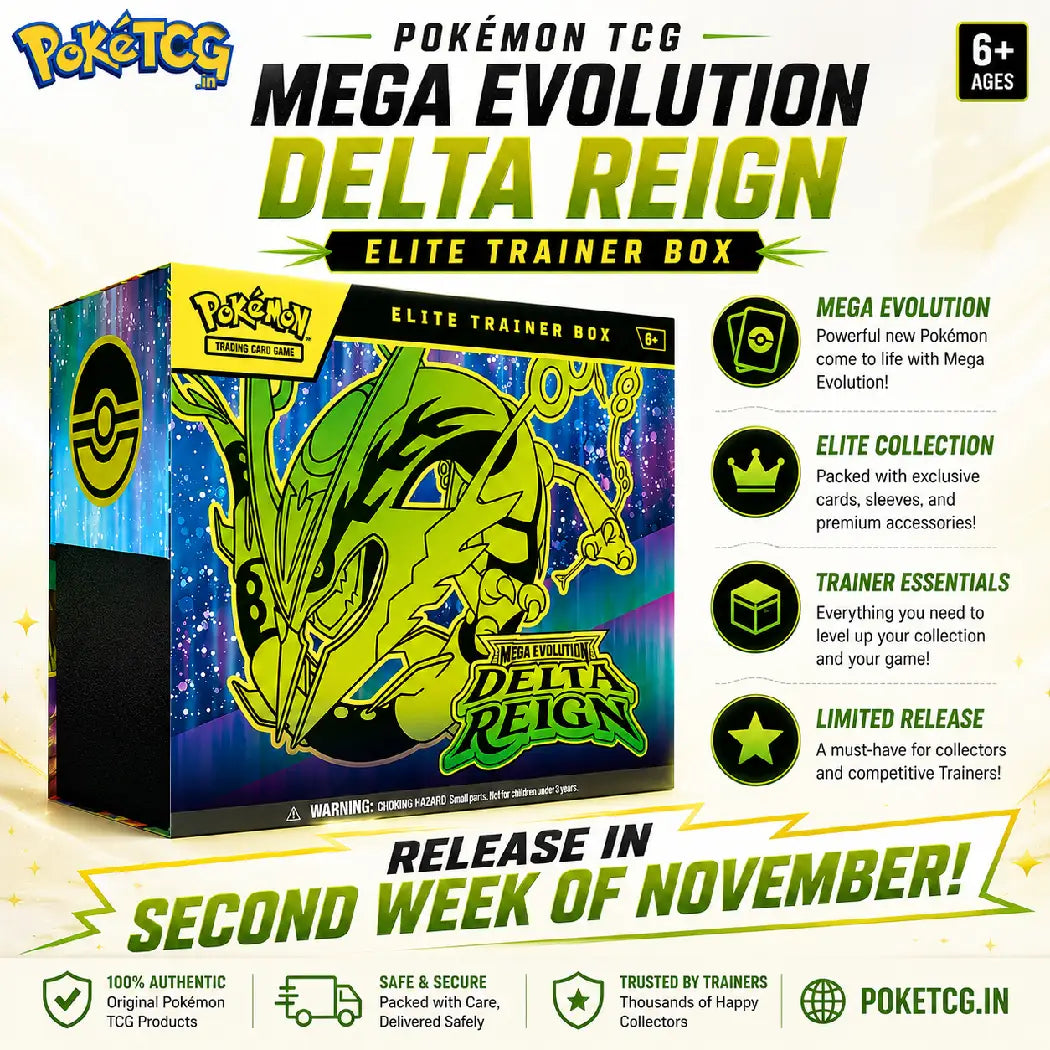 Pokémon TCG – Mega Evolution: Delta Realm Elite Trainer Box