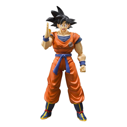 TAMASHII NATIONS - Dragon Ball Z - Son Goku -A Saiyan Raised On Earth- S.H.Figuarts Action Figure