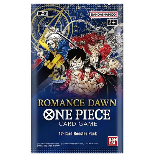 (Call For Price) One Piece TCG Romance Dawn OP-01 Booster Pack – Original One Piece Card Game (English Version)