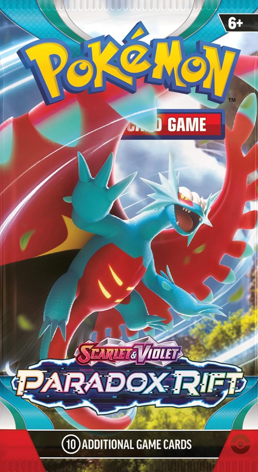Pokemon: Scarlet & Violet 4: Paradox Rift Booster Build & Battle Box - 4 Packs, Promos (English Version)