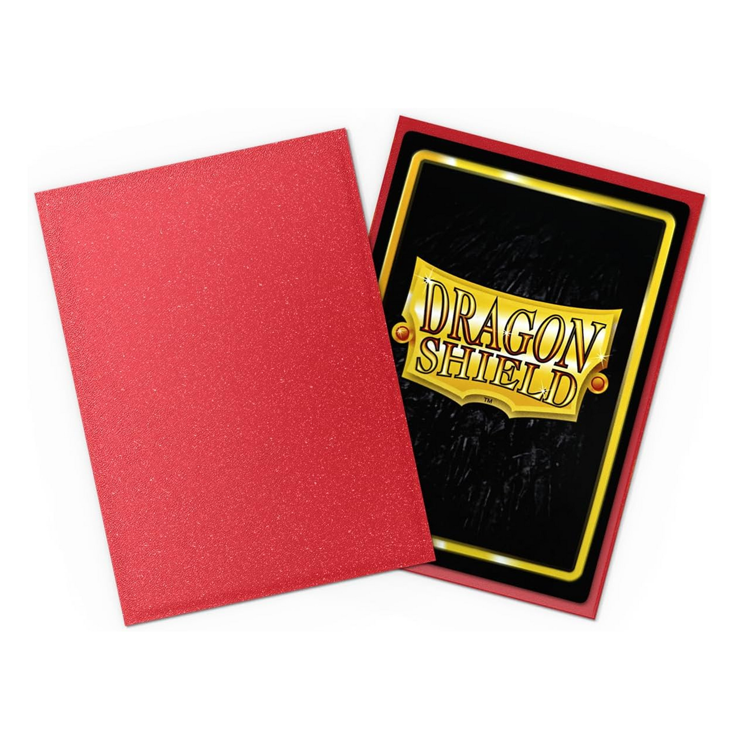 Dragon Shield | 100 Count Sleeves Standard Size Card Matte Sleeves Ruby - Matte