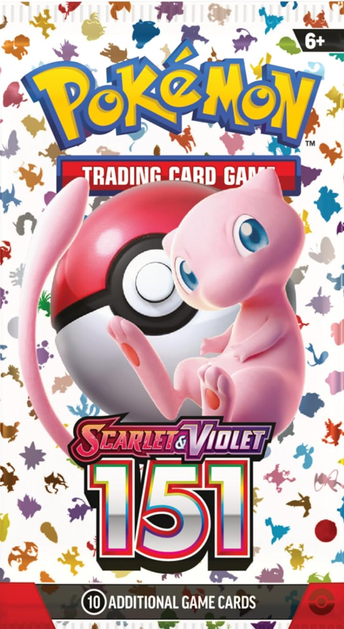 Pokemon TCG Scarlet & Violet 3.5 Pokemon 151 Booster Pack (English Version)