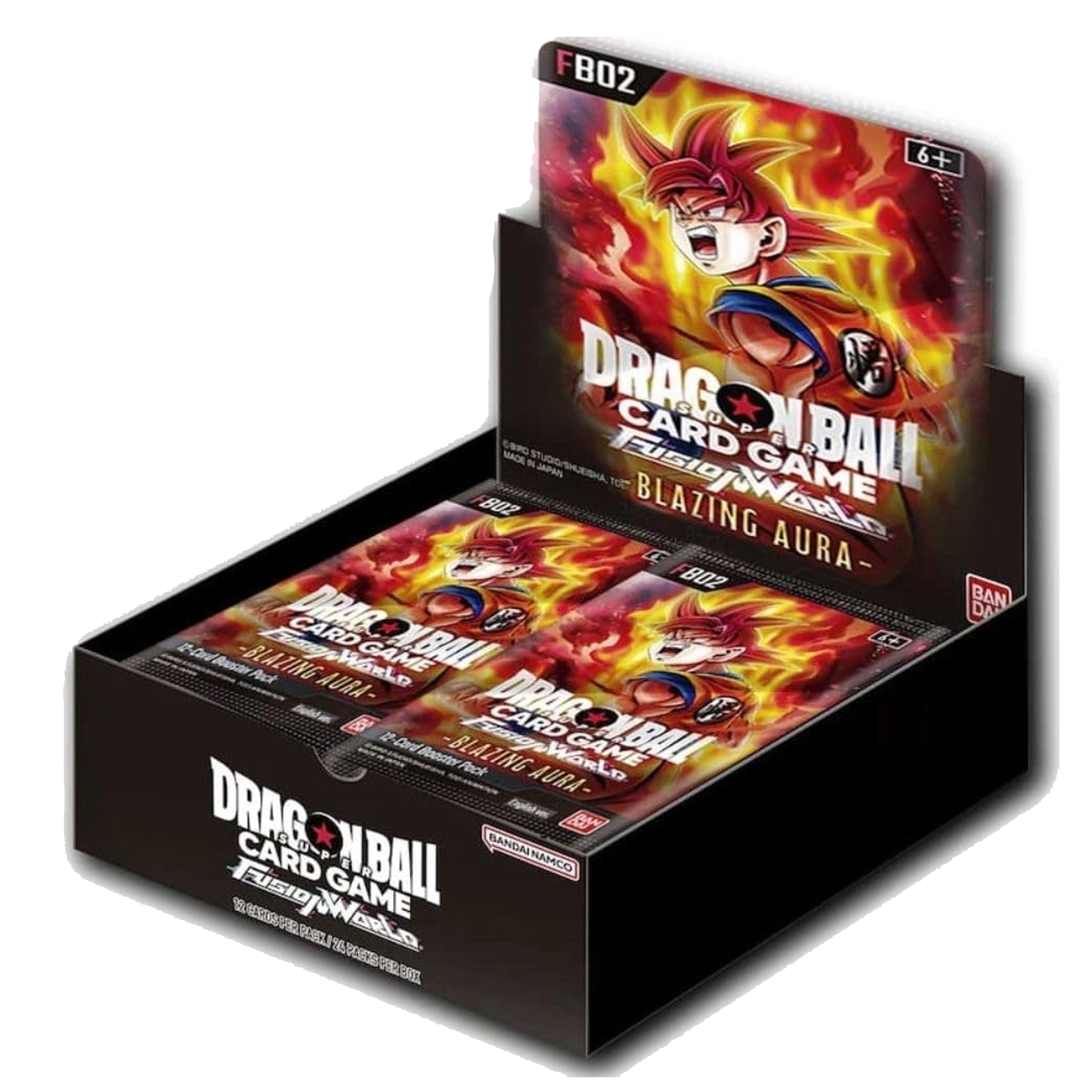 dragon ball super card game fusion world booster box Dragon Ball Super: Fusion World – Blazing Aura (FB02) Booster Box