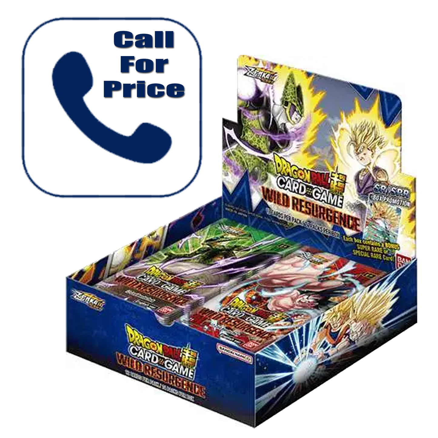 (Call For Price) Bandai Namco Dragon Ball Super Card Game Zenkai Series 4 Wild Resurgence Booster Box (English Version)