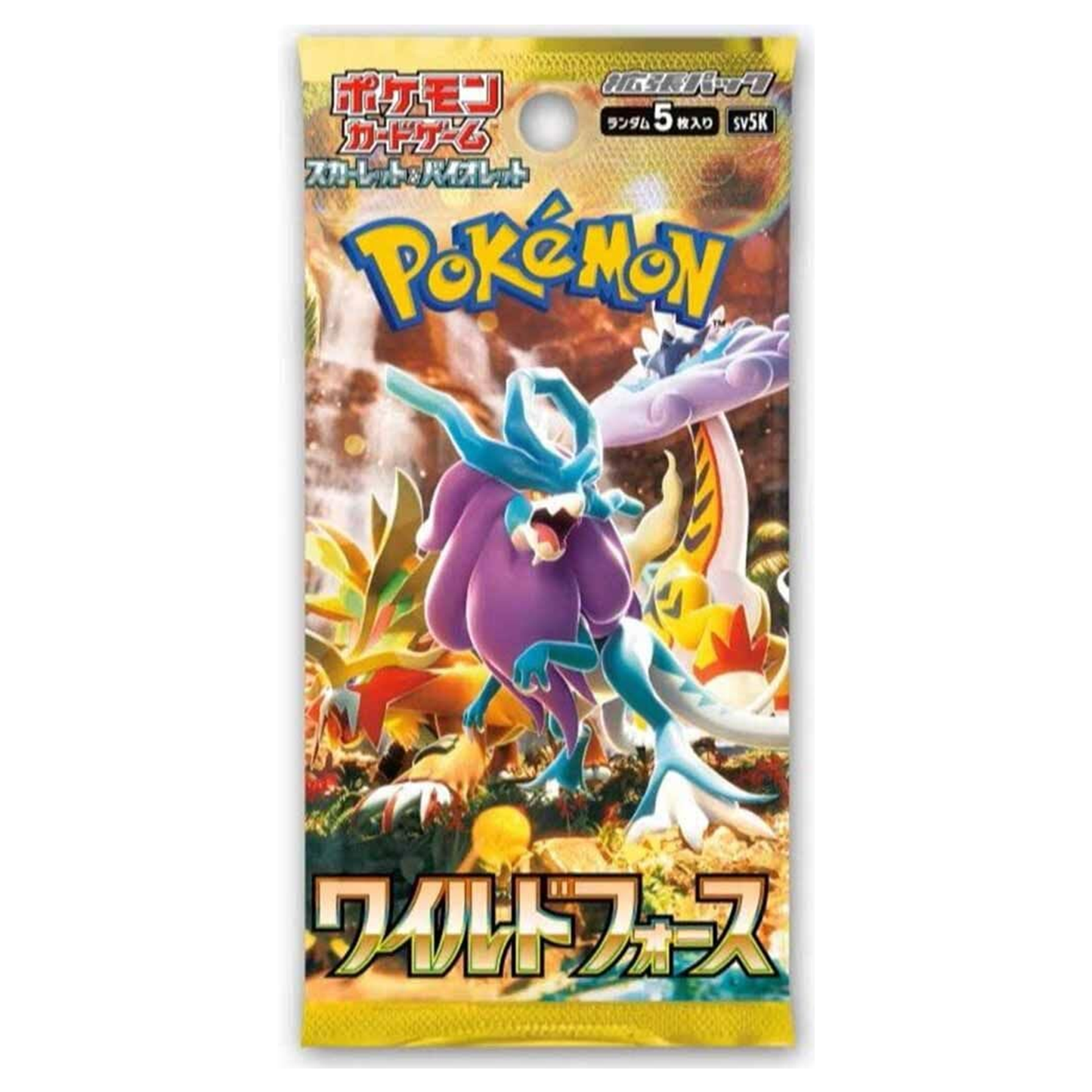 Wild Force SV5K Booster Box - Poketcg.in (Japanese Version)