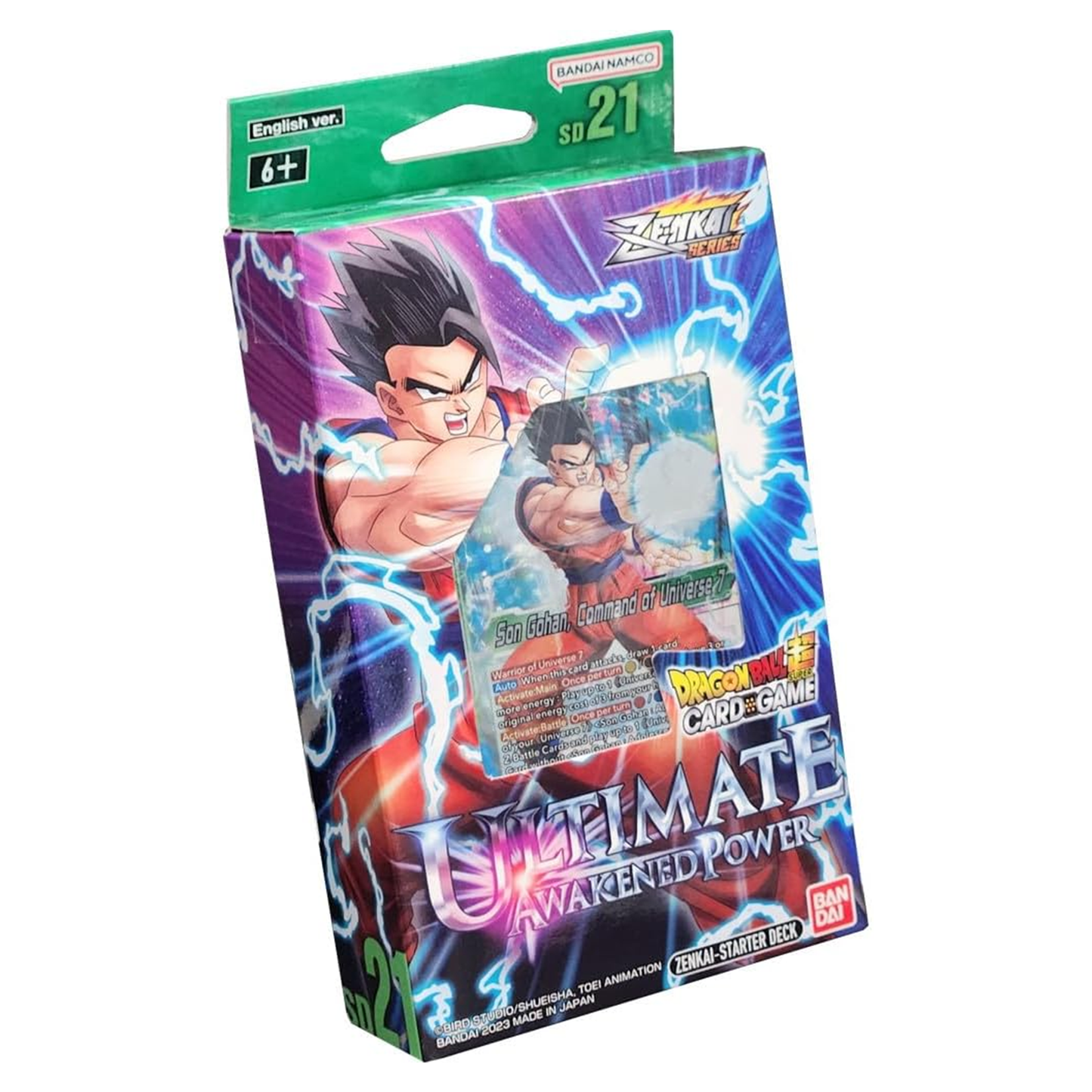BANDAI NAMCO Entertainment Dragon Ball Super TCG: ZENKAI Series 03: Ultimate Awakened Power Starter Deck