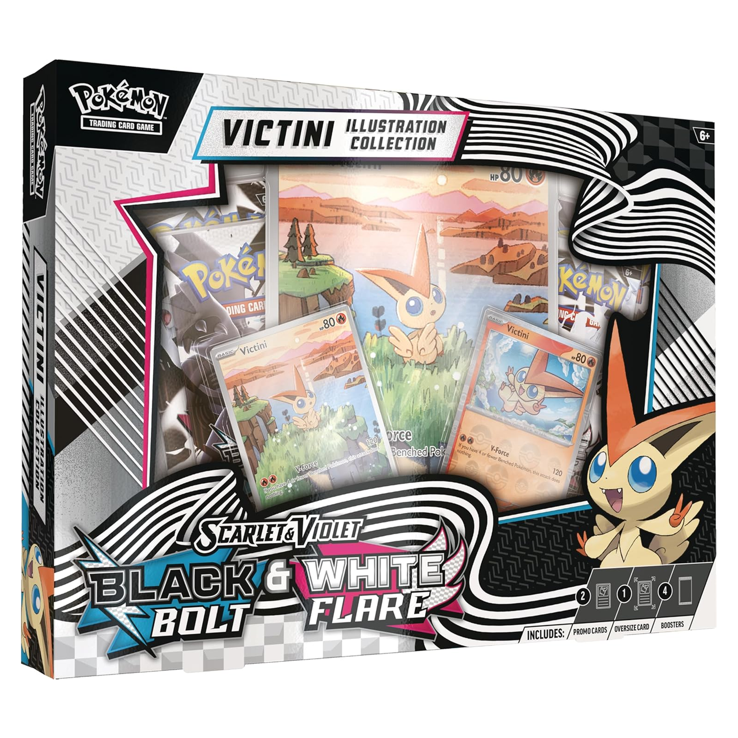 Pokemon TCG Scarlet & Violet 10.5 Unova Victini Illustration Collection