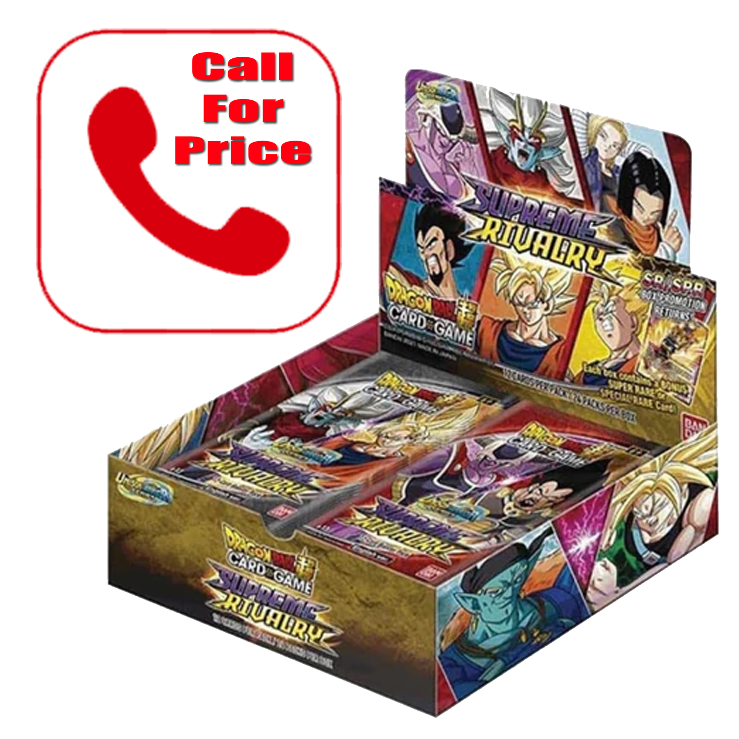 (Call For Price) Bandai Dragon Ball Z Card Game Official Trading Cards Multicoloured (English Version)