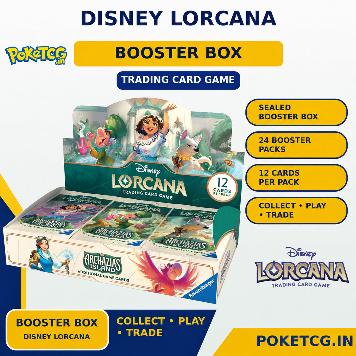 Disney Lorcana: Archazia's Island Booster Box