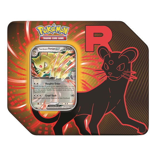 Pokémon TCG: Team Rocket Tin (It will be assorted)