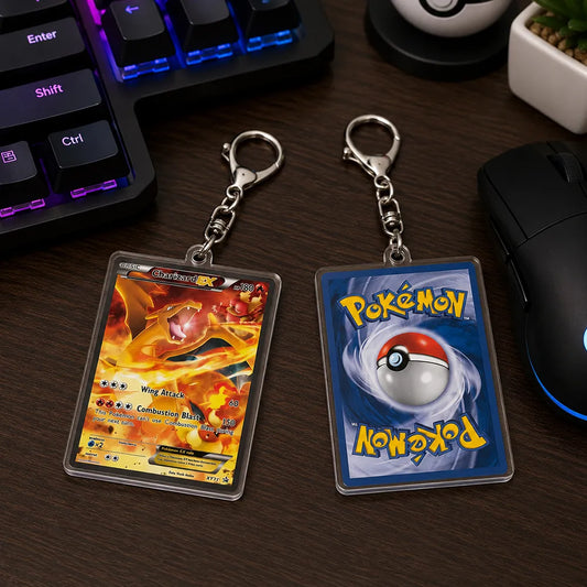 Pokémon Trading Card Acrylic Keychain