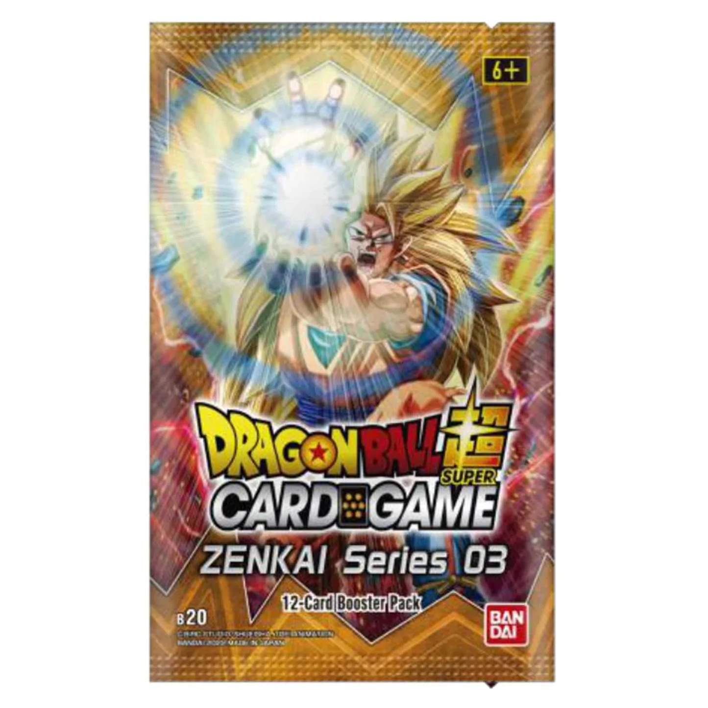 (Call For Price) Bandai Dragon Ball Super Card Game Zenkai Series Set 03 B20 Booster Box (English Version)