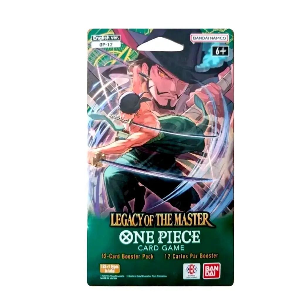 ONE PIECE Card Game OP-12 Legacy of the Master Sleeved Booster Pack | English