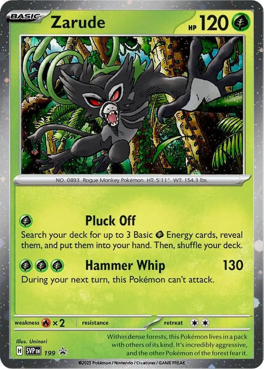 Pokemon TCG: Scarlet & Violet - Destined Rivals Checklane Blister - Zarude