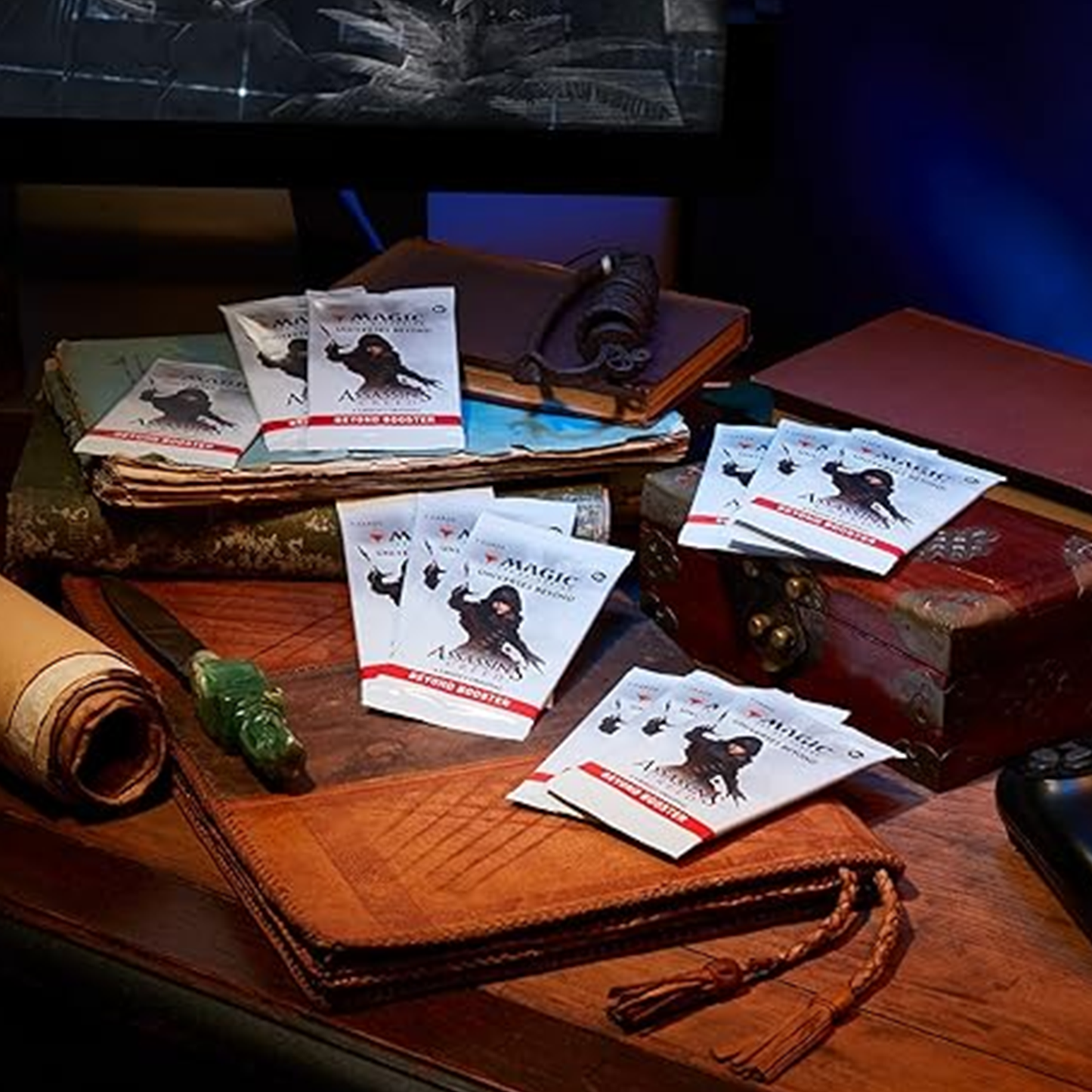 Assassin’s Creed Beyond Booster Box | 24 Beyond Boosters (7 Cards in Each Pack) | Collectible Trading Card Game for Ages 13+