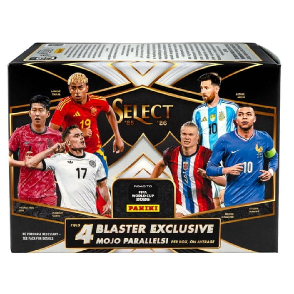 2026 Panini Select Road to FIFA World Cup Trading Cards Blaster Box