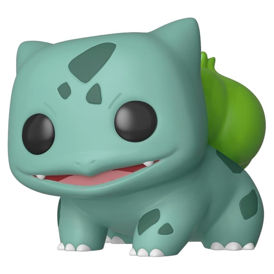 Green cartoon character with a happy expression on a white background