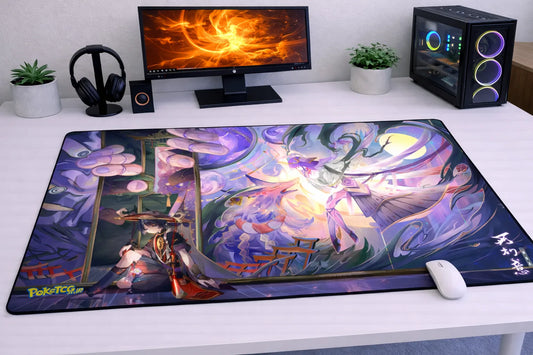 Genshin Impact "Scaramouche: The Wanderer" XXL Gaming Mousepad – 24" x 12" Aesthetic Desk Mat- Poketcg.in