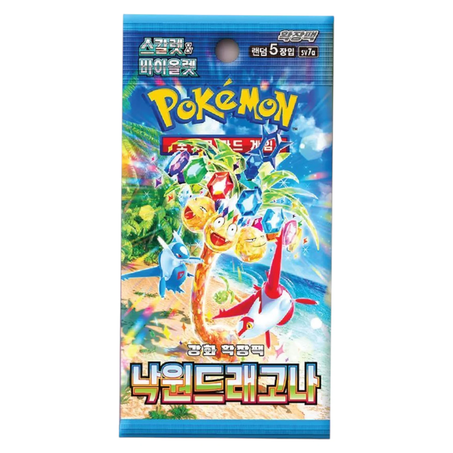 Pokémon TCG Paradise Dragona Booster Box Korean Version – Official Scarlet & Violet expansion sealed pack from Poketcg.in