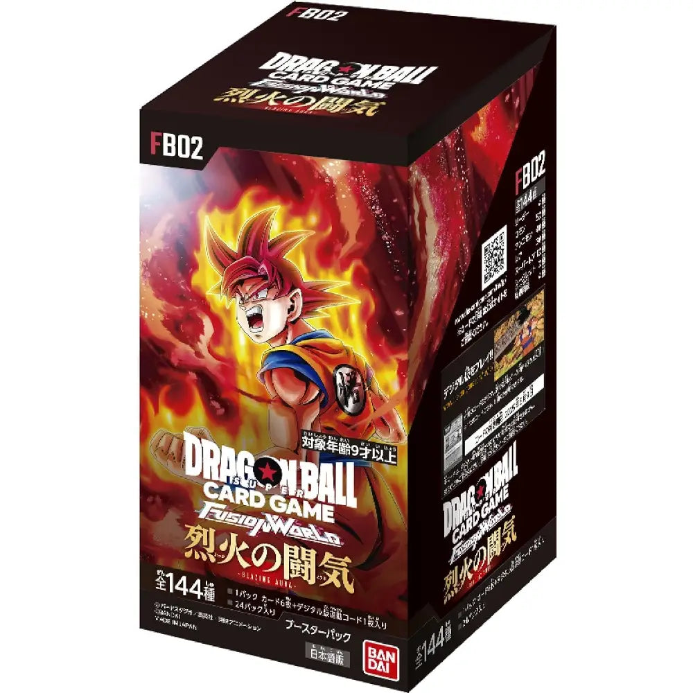 Dragon Ball FB02 Booster Box Japanese | Poketcg  PokTCG
