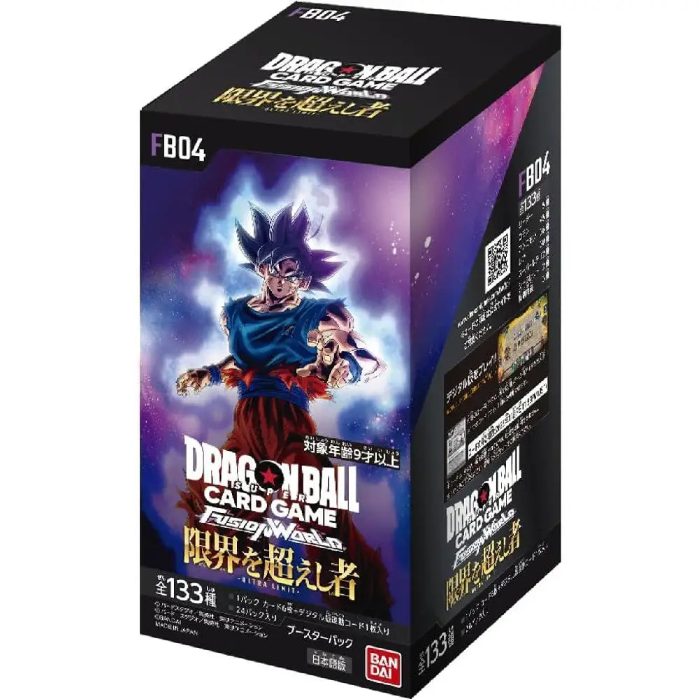 Dragon Ball FB04 Ultra Limit Box Japanese | Poketcg – PokéTCG