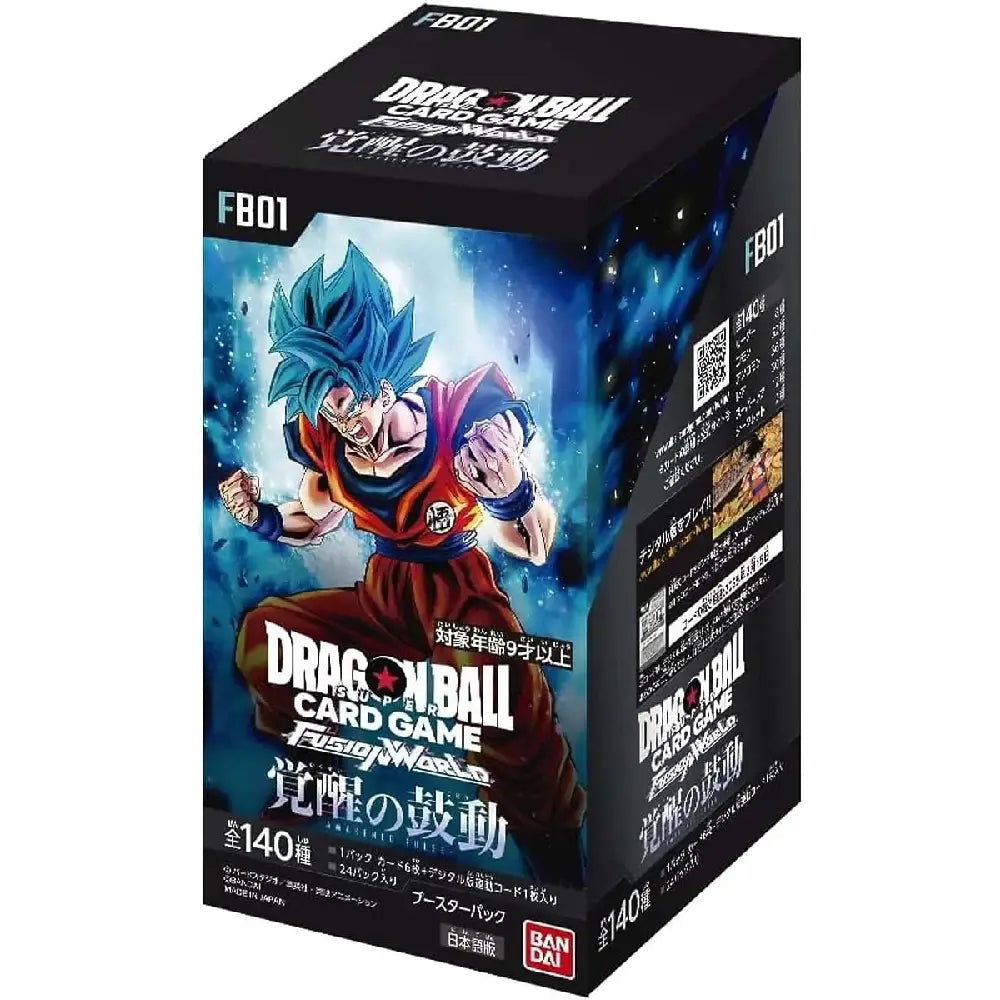 dragon ball super card game japanese Dragon Ball Super Fusion World; Blazing Aura (FB02) Booster Box