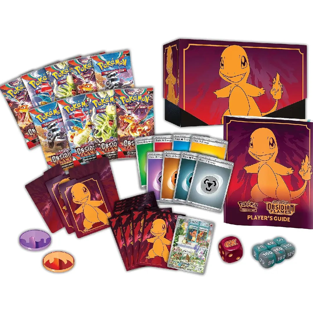 Pokémon TCG Obsidian Flames Elite Trainer Box – Scarlet & Violet Premium Collection