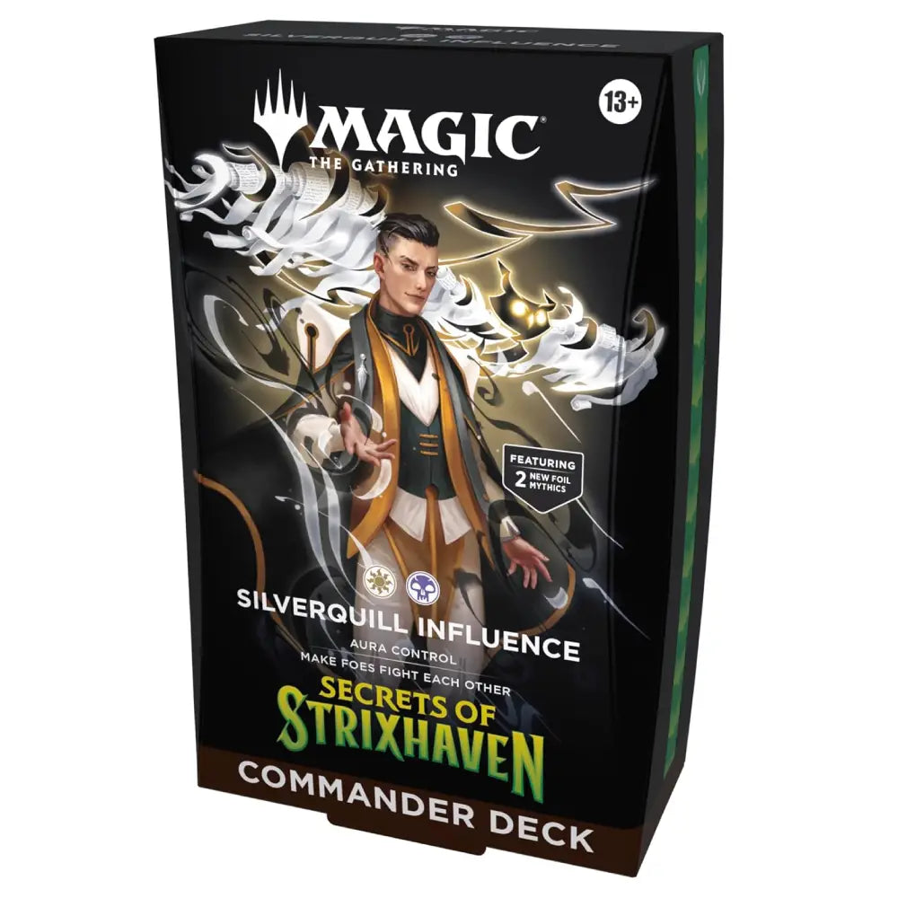 Magic MTG Strixhaven Commander Deck Silverquill Influence - PokeTCG
