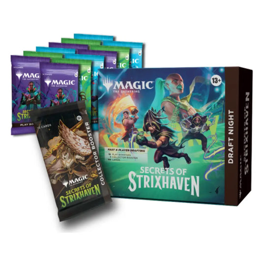 Magic MTG Strixhaven Draft Night Set 12 Boosters + Collector - PokeTCG