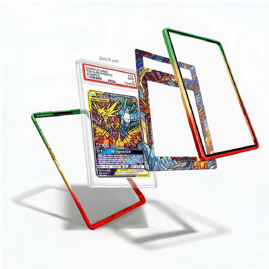 Moltres, Zapdos & Articuno GX SM210 Extended Art Graded Display Case inner accesory