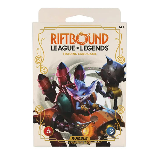 Riftbound League of Legends TCG Spiritforged Champion Deck Rumble Ready-to-Play Deck