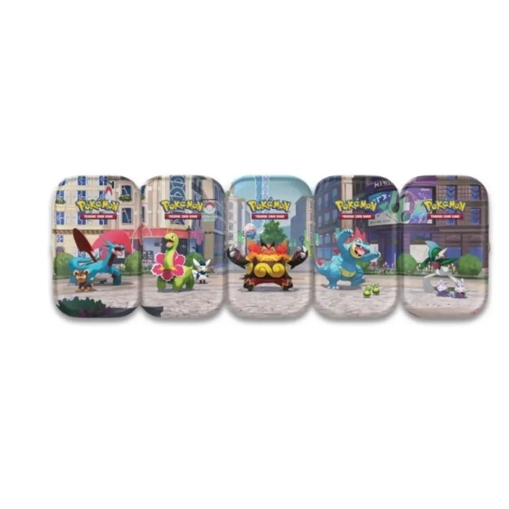 Pokémon Lumiose City Mini Tin Display 10 Tins 20 Booster Packs Rip N Ship