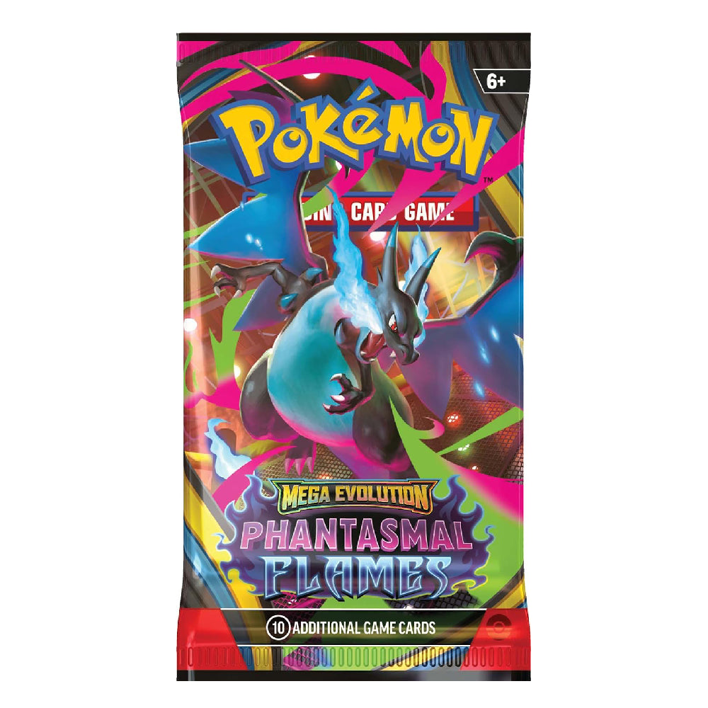 Pokémon TCG: Mega Evolution - Phantasmal Flames Booster Pack | Rip N Ship