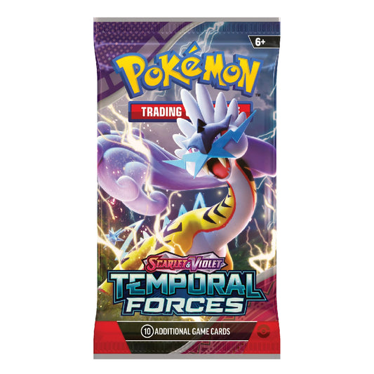 Pokémon TCG: Scarlet & Violet - Temporal Forces Booster Pack | Rip N Ship