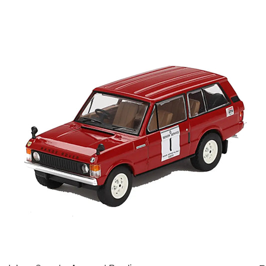 MINI GT Range Rover 1971 International Hillrally Winner #1 – 1:64 Classic Off-Road Rally Diecast Model Car