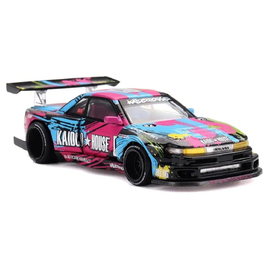 Kaido House x MINI GT Nissan Silvia S13-R Kaido Splash V1 KHMG284 Limited Edition