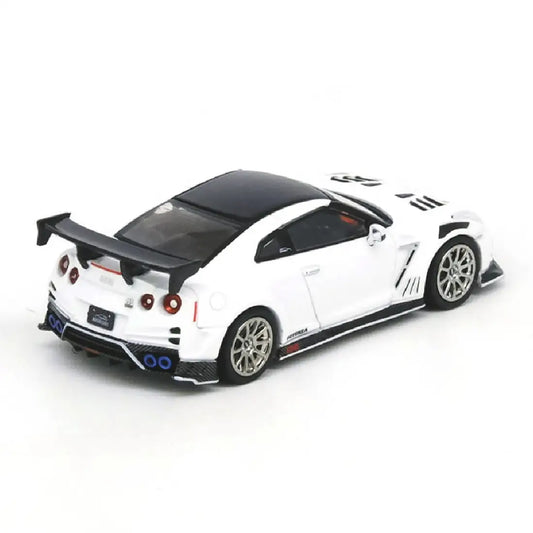 INNO64 Nissan GT-R R35 Top Secret Tokyo Auto Salon 2021 White IN64-R35TS-TAS2021 – 1:64 Premium JDM Diecast Model Car