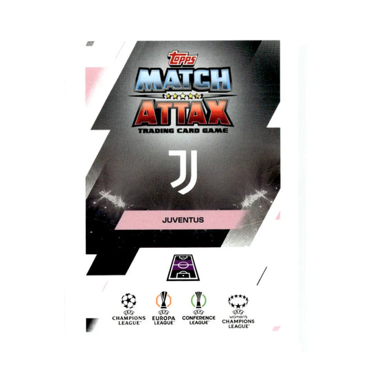2025/26 Topps Match Attax Weston McKennie Counter Attack No. 414 Juventus Football Trading Card