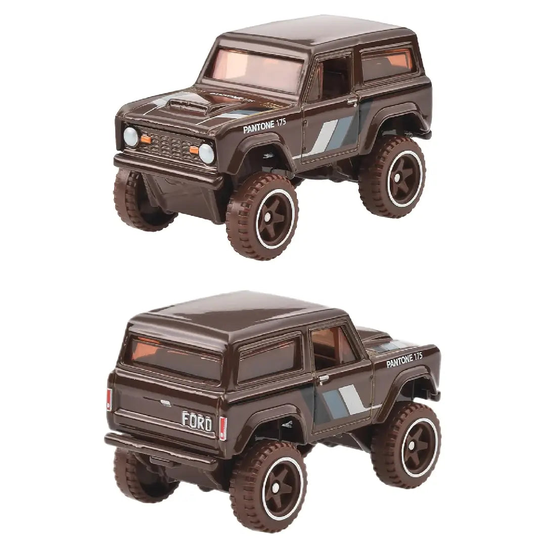 Hot Wheels Pantone Off-Road Rally 10-Car Box Set JKY47-986B – 1:64 Diecast Collection