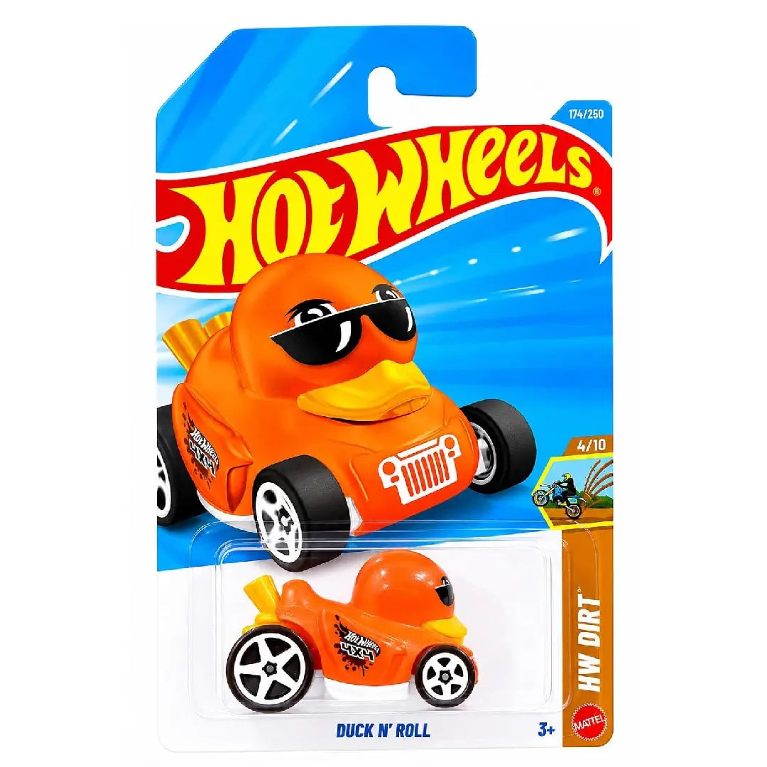 Hot Wheels Duck N' Roll JJK17-N7C5 HW Dirt 2026 – 1:64 Diecast Collectible