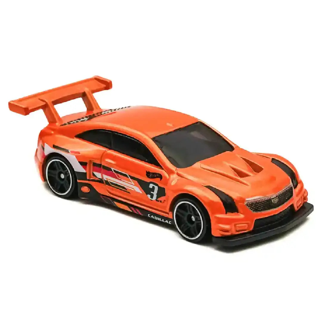 Hot Wheels '16 Cadillac ATS-V R Orange HW Speed Graphics 1:64