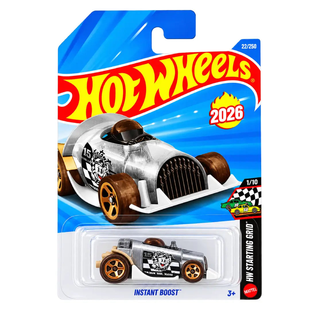 Hot Wheels Instant Boost Silver HW Starting Grid 22/250 1:64