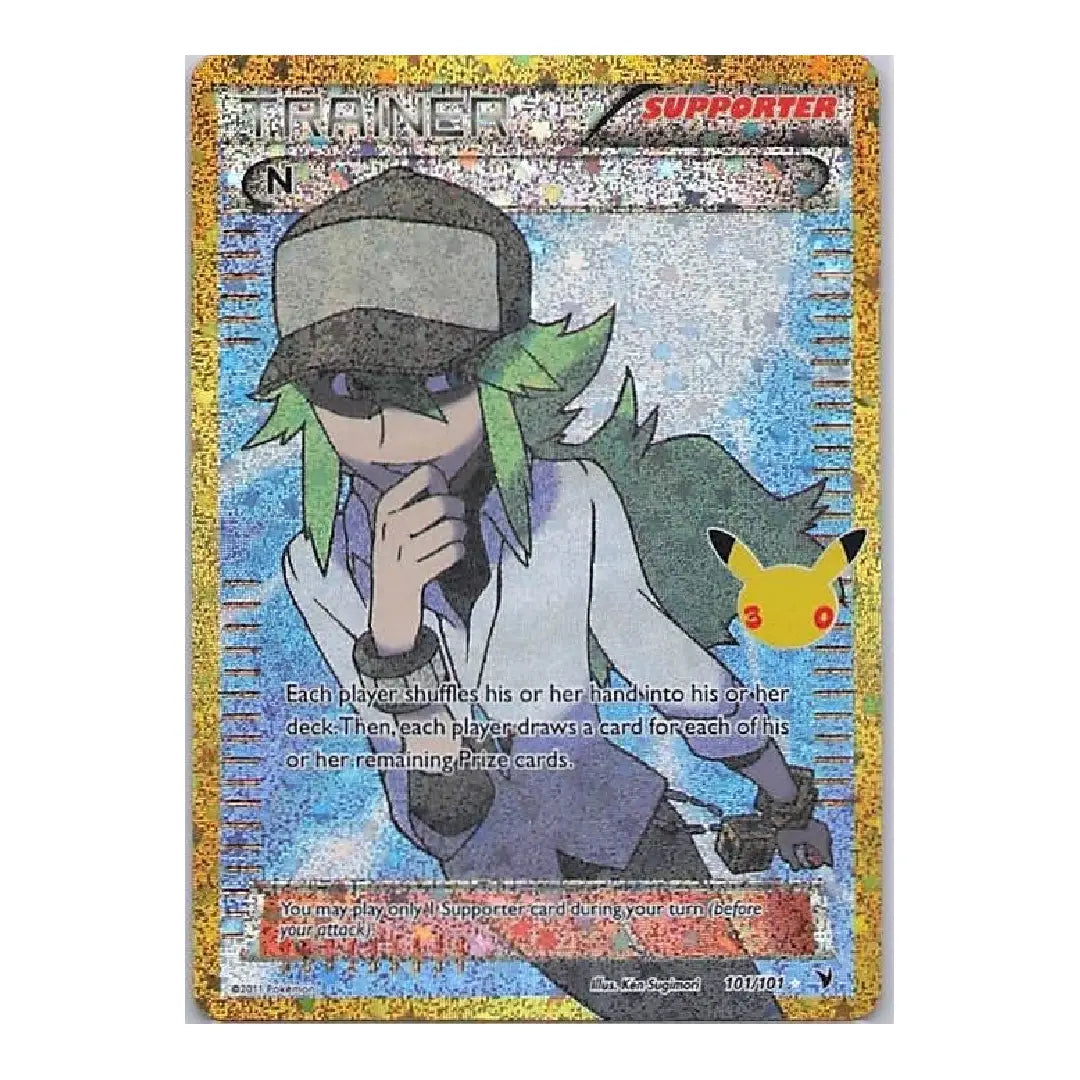 Pokémon N 101/101 ME: 30th Celebration Classic Collection Holofoil Card