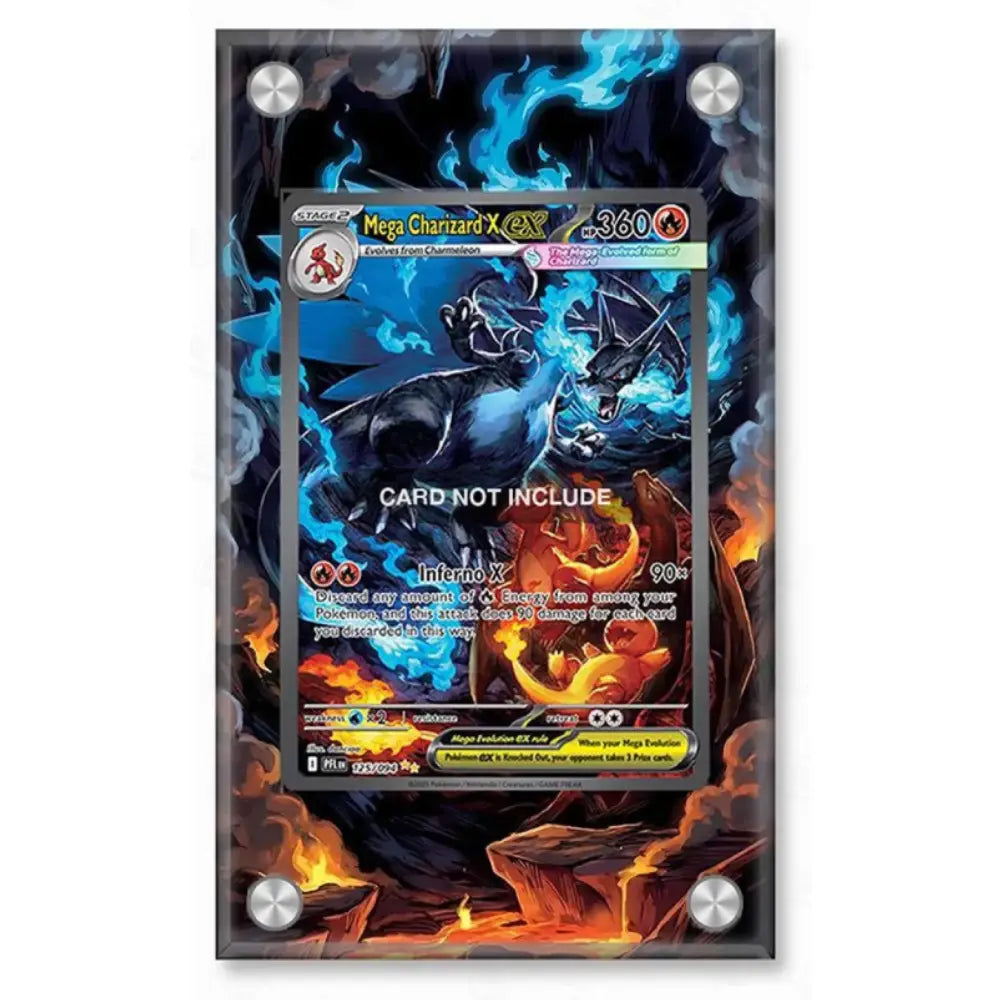 Mega Charizard X ex 125/094 Extended Art Graded Display