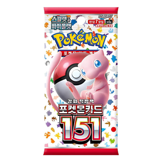 Pokémon TCG 151 SV2a Korean Booster Pack | Rip N Ship