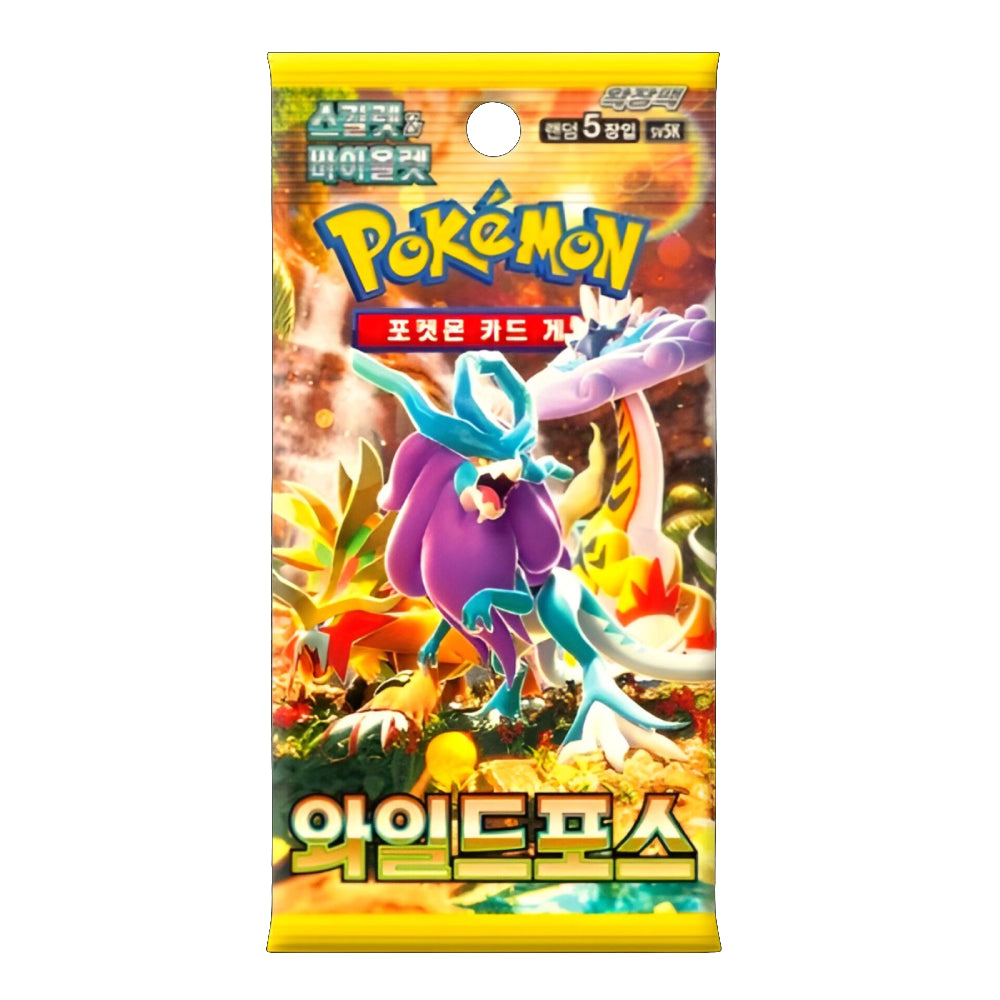 Pokémon TCG Wild Force Korean Booster Pack | Rip N Ship