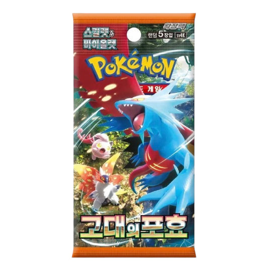 Pokémon TCG Ancient Roar Korean Booster Pack | Rip N Ship