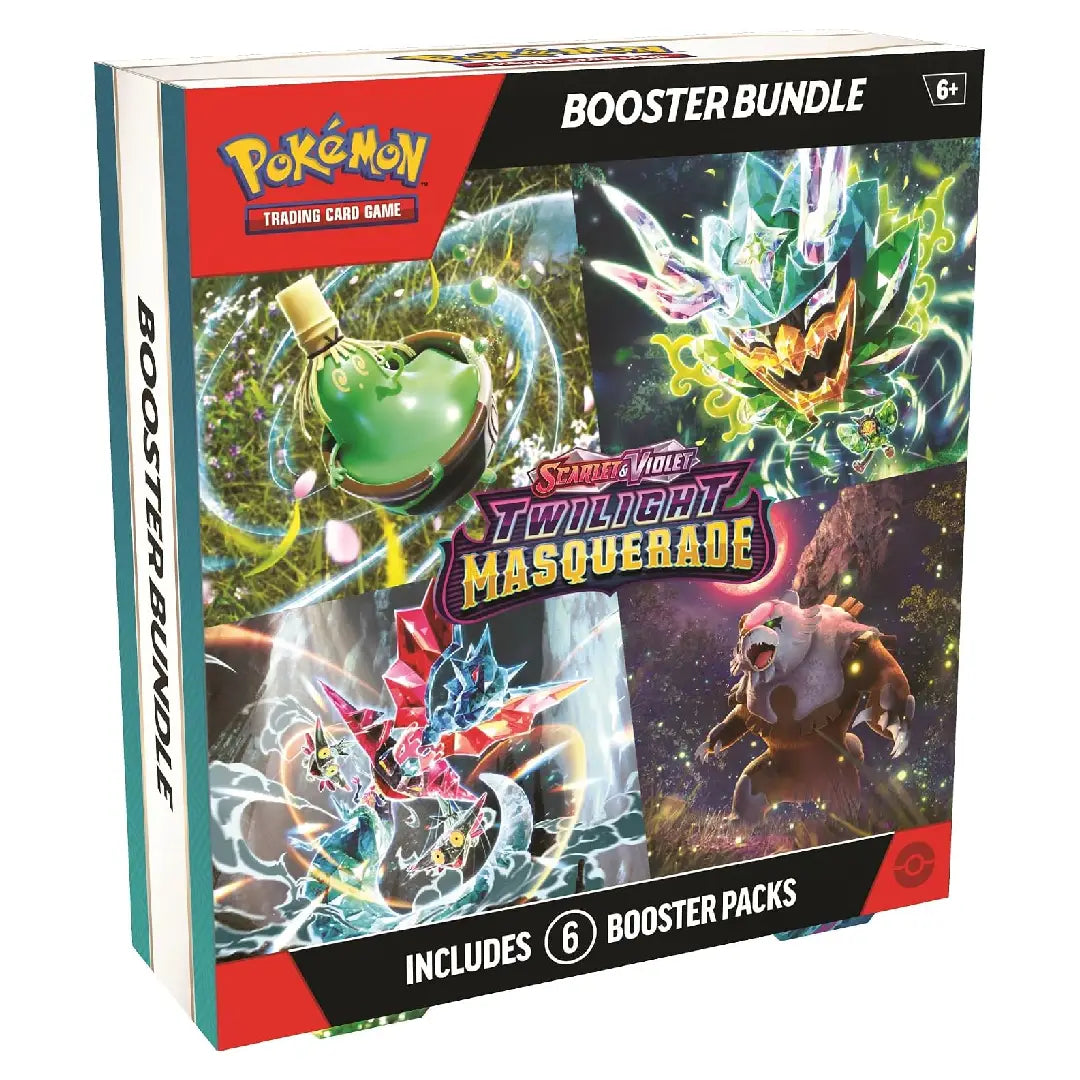 Pokémon TCG Twilight Masquerade Booster Bundle – Factory Sealed English