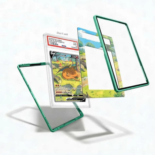 Charizard V 2022 Pokémon Sword & Shield Extended Art Graded Magnetic Display Case