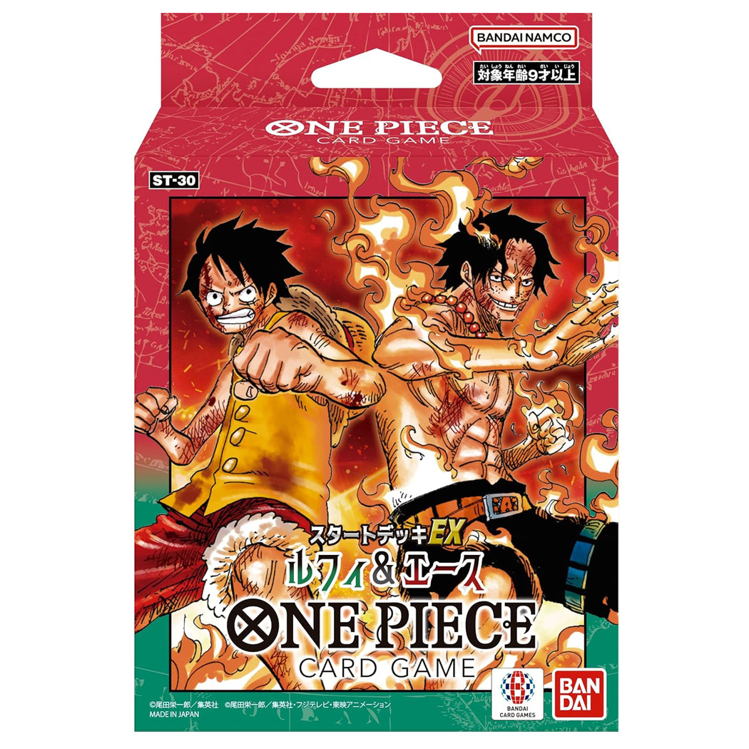 ONE PIECE Card Game ST-30 Luffy & Ace Starter Deck EX Japan New Sealed